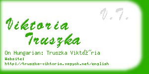 viktoria truszka business card